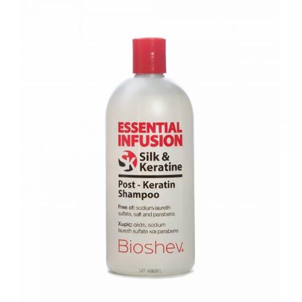 Bioshev Essential Infusion Post-Keratin Shampoo Silk And Keratine 500ml