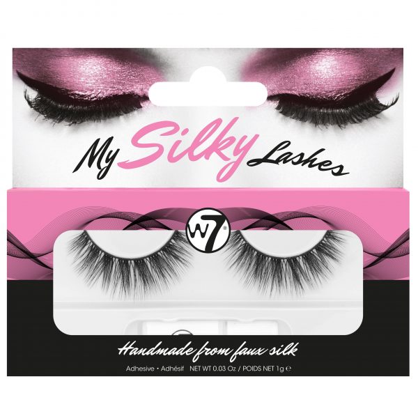 w7 Ψεύτικες Βλεφαρίδες My Silky Lashes – SL32 Μαύρο Χρώμα