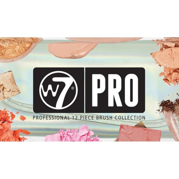 W7 PRO Professional 12 Piece Brush Collection-Σετ με 12 Πινέλα 20gr