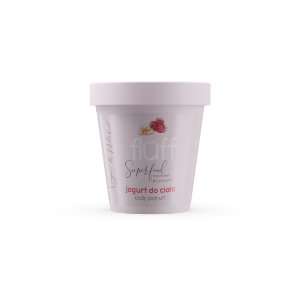 Fluff ”Raspberry with Almonds” Body Yoghurt 180ml