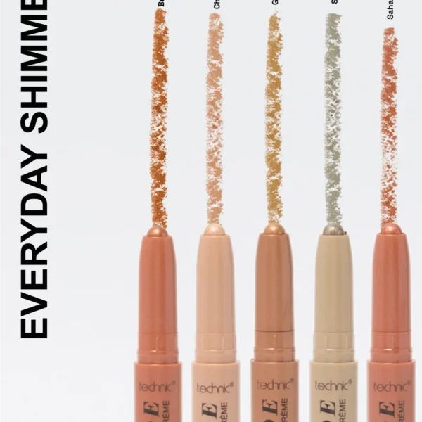 Technic Shimmer Glide Cream Eyeshadow Sticks Champagne