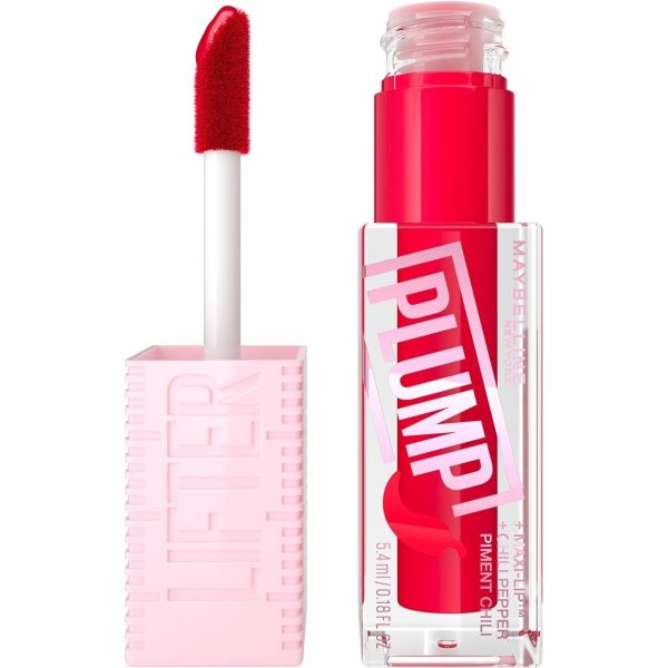 Maybelline Lifter Plump Gloss with Chili Pepper 004 Red Flag 5.4ml