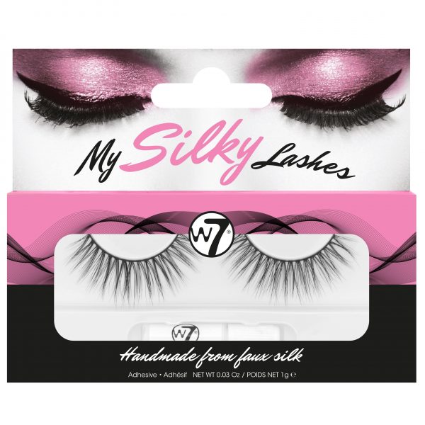 w7 Βλεφαρίδες My Silky Lashes – SL30-Μαύρο Χρώμα