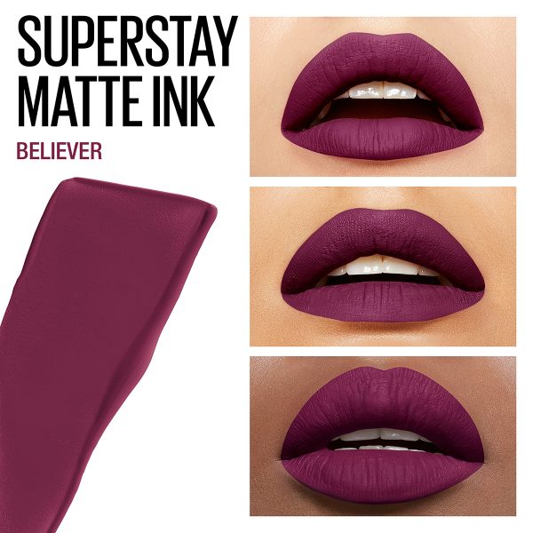 Maybelline SuperStay Matte Ink Liquid Lipstick No 40 Believer (5ml)