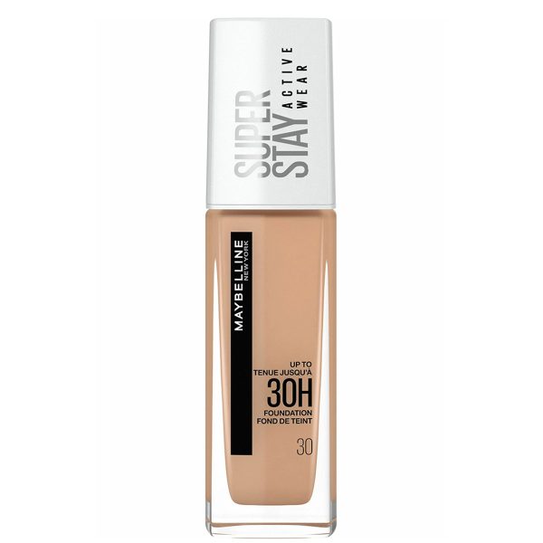 Maybelline SuperStay Active Wear 30H Full Coverage Foundation – 30 Sand