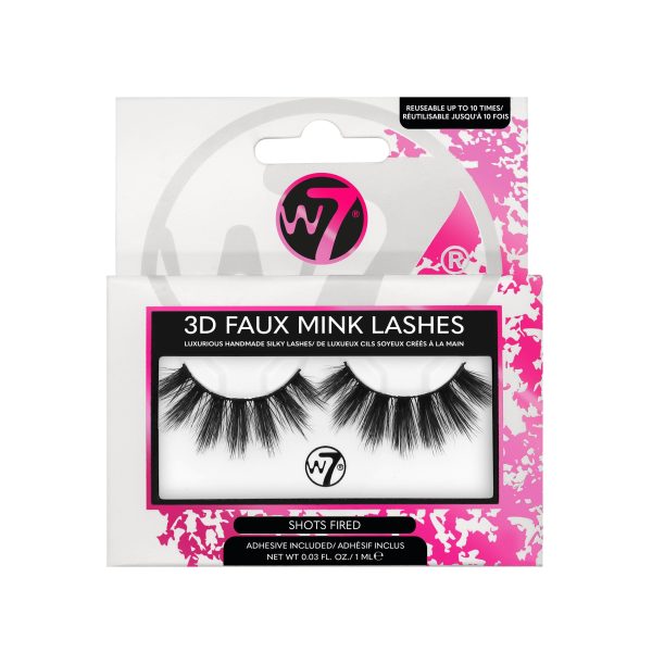 W7 3D Faux Mink Lashes -Shots Fired