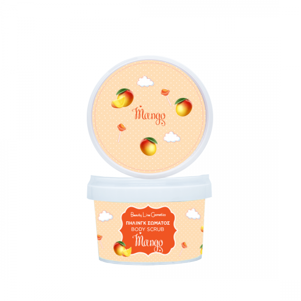 Beauty Line Cosmetics Πήλινγκ Σώματος Με Υπέροχο Άρωμα Mango 250ml