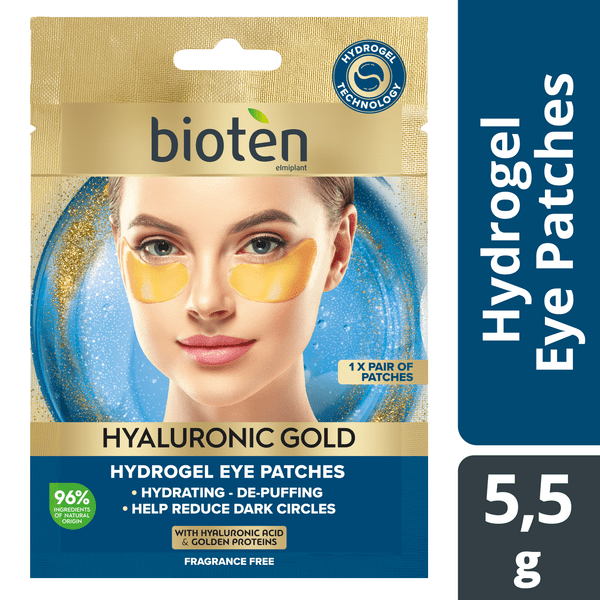 Bioten Hyaluronic Gold Μάσκα Ματιών για Αναζωογόνηση 5.5gr