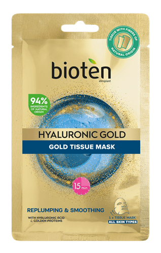 Bioten Υφασμάτινη Μάσκα Hyaluronic Gold
