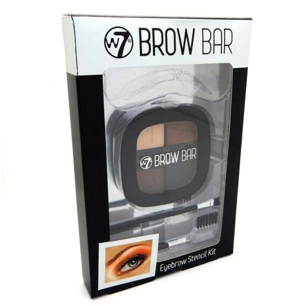 W7 Brow Bar Eyebrow Stencil Kit 5gr
