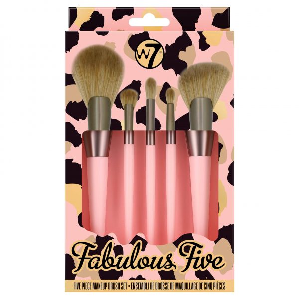 w7 Fabulous Five Makeup Brush Set -x