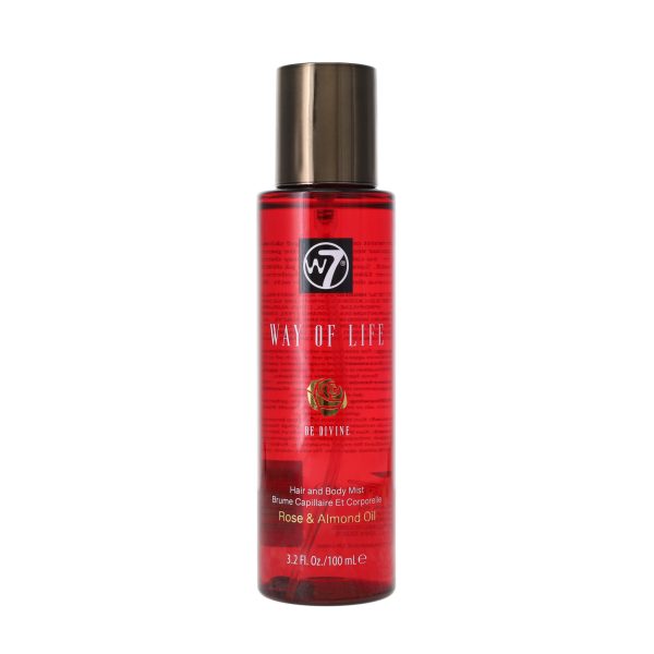 W7 Way Of Life Hair and Body Mist – Rose & Almond Oil