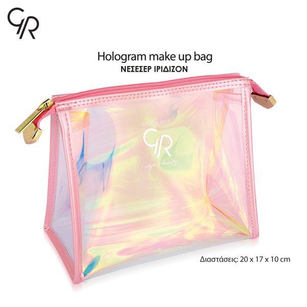 Golden Rose Hologram Make Up Bag GR Large – 295