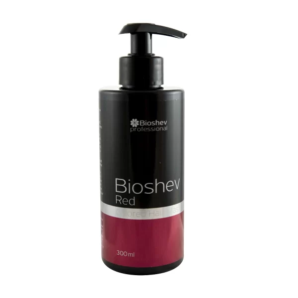 Bioshev Red Mask With Silk And Keratin 300ml