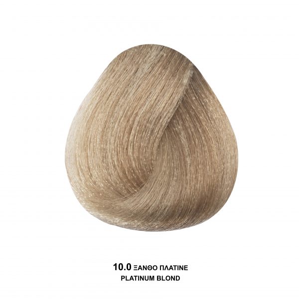 Bioshev Professional Hair Color Cream 10.0 Ξανθό Πλατινέ 100ml