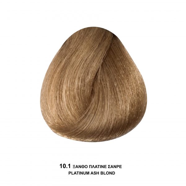 Bioshev Professional Hair Color Cream 10.1 Ξανθό Πλατινέ Σαντρέ 100ml