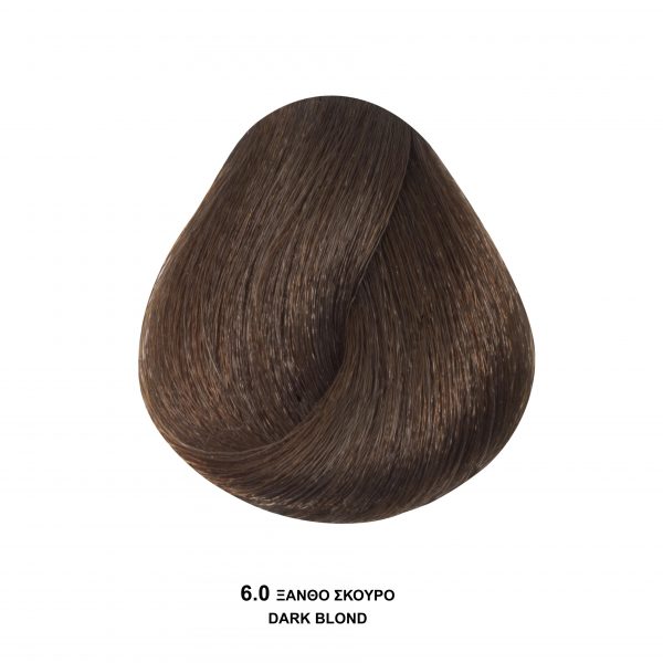 Bioshev Professional Hair Color Cream 6.0 Ξανθό  100ml