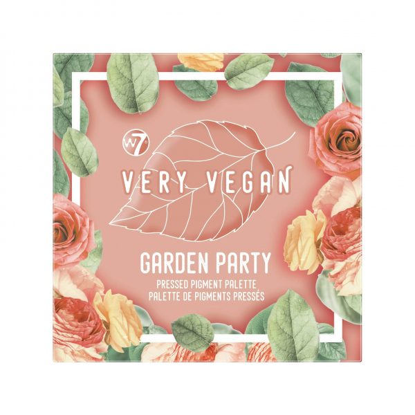 w7 Very Vegan Garden Party Pressed Pigment Palette