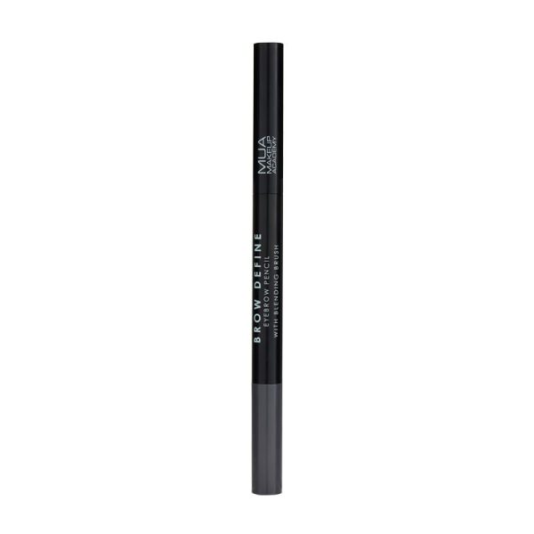 Mua Brow Define Eyebrow Pencil – With Blending Brush Grey