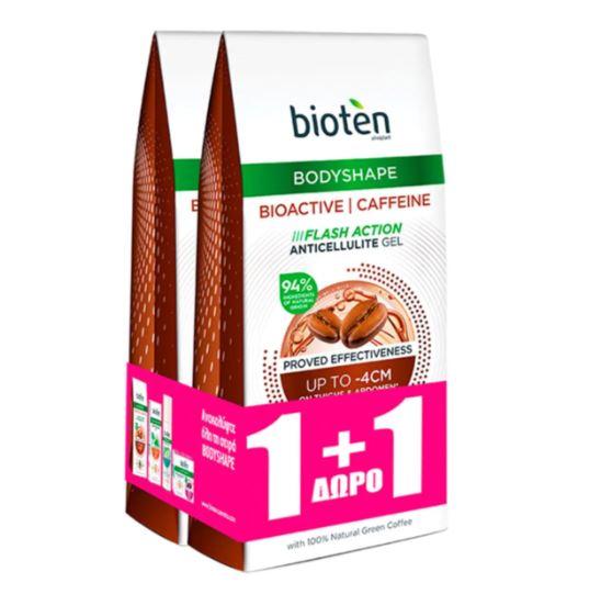 Bioten Bodyshape Αντικυτταριδικό Gel Bioactive Caffeine 200ml 1+1