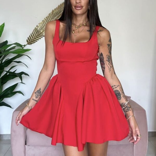 Φόρεμα Κόκκινο One Size