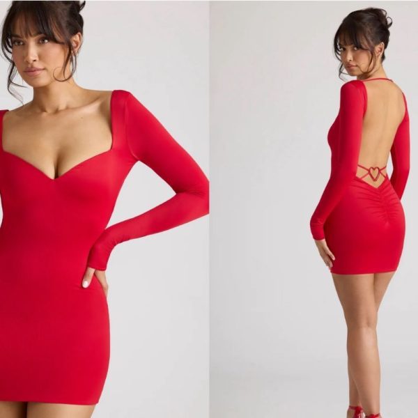 Φόρεμα Κόκκινο Καρδιά One Size