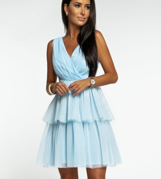 Φόρεμα Τούλι Γαλάζιο